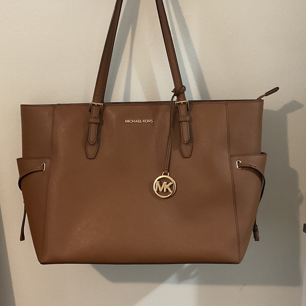 Michael Kors Tan Leather Tote